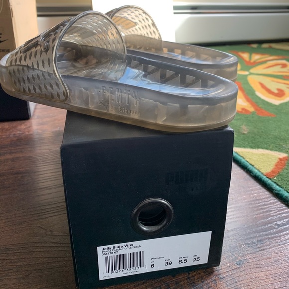 Puma Fenty By Rihanna Jelly Slide Black - Picture 5 of 5